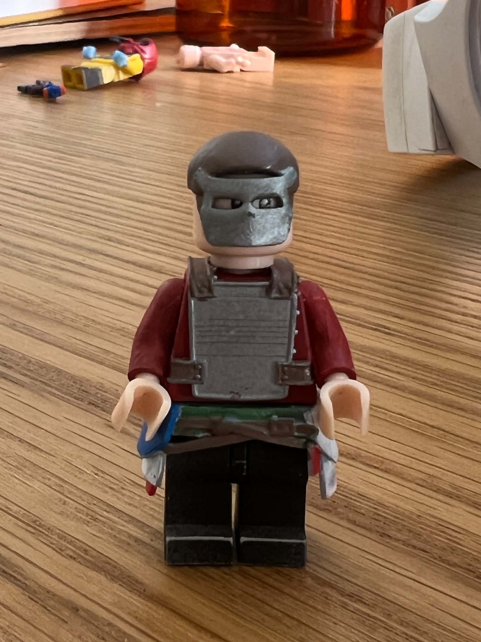 RUST Full Heavy Lego Mini Figure