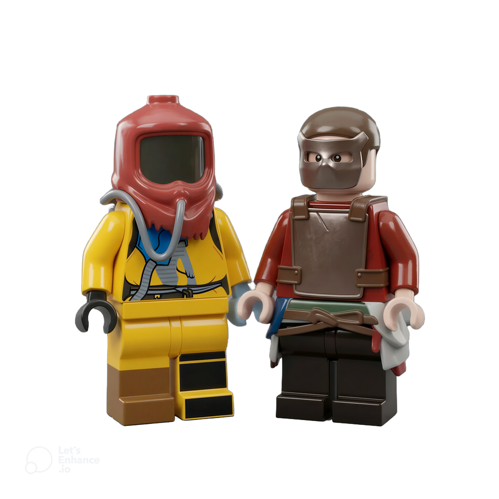 RUST Minicopter Set w/ 2 Mini Figures