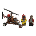 RUST Minicopter Set w/ 2 Mini Figures