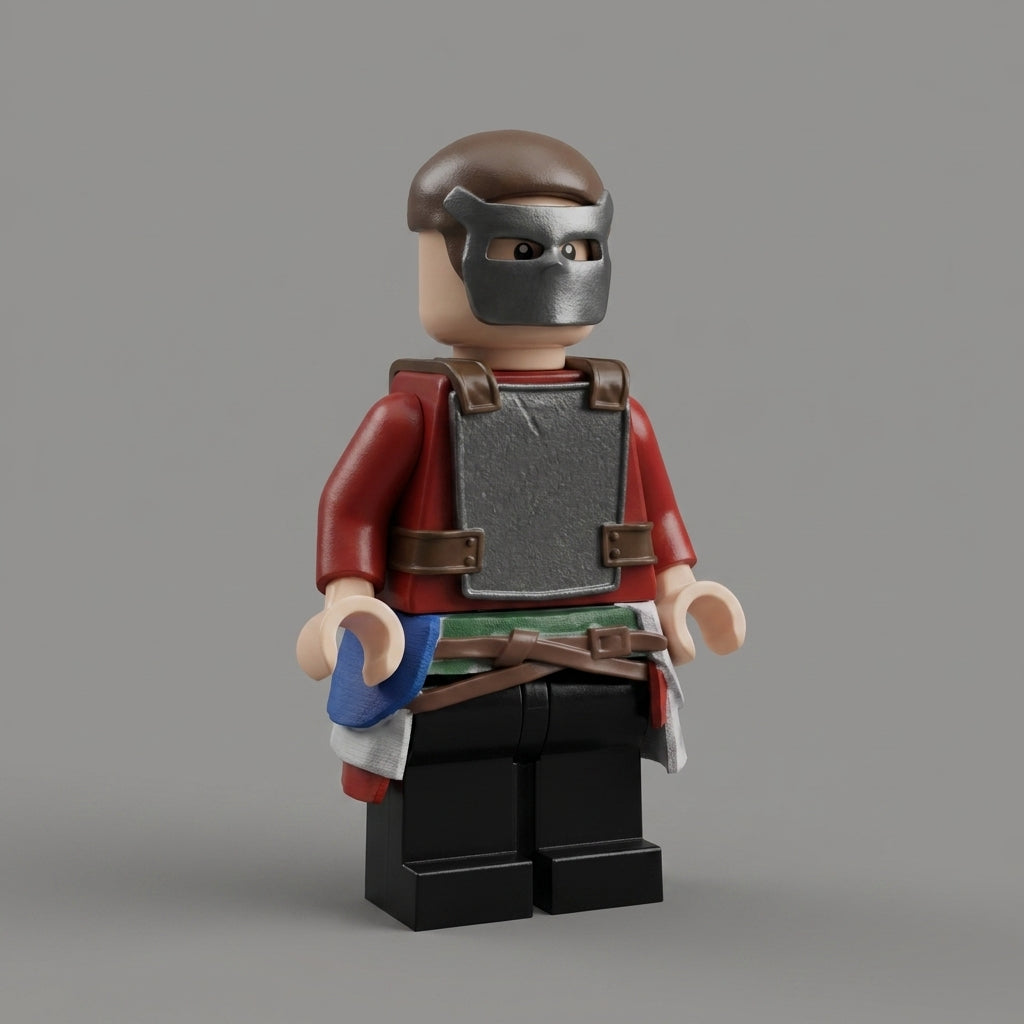 RUST Full Heavy Lego Mini Figure